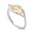 Orphelia ‘Charlotte’ Damesring van 925 Sterling Zilver – Zilver/Goud ZR-7523