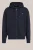 WE Fashion – Heren boxy fit vest van interlock met embroidery – Boxy Fit – Donkerblauw – Katoen –