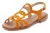 LASCANA Sandalen met riem  oranje