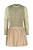 Like Flo midi jurk goud