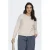 ONLY CARMAKOMA vest beige gebreid