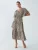 BWLDR Jurk ‘Jacques’  beige / zwart