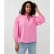 EsQualo Blouse Oversized Poplin Rose