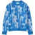 Closed Crew Neck Jacquard Knits Lake Blue