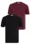 Felix Hardy Shirt  donkerrood / zwart