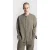 Geweven Lange Mouw Crewneck Shirt