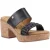 Hush Puppies Poppy Leren Dames Zwarte Sandalen