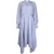 AllSaints Gen Broderie Dress Gentle Lavender