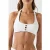 Reiss Iris-halterneck Bikini Top White