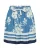 SAINT TROPEZ Broek ‘SZRasheda’  crème / blauw / lichtblauw