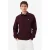 Lacoste regular fit sweater – donkerrood