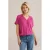 WE Fashion blousetop roze broderie