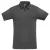 SOLS Heren Perfect Pique Korte Mouw Poloshirt (Donkergrijs)