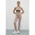 Legging met hoge taille en slim fit