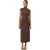 Scotch & Soda Asymmetric Neck Dress Hot Fudge