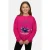 Cars sweater met print – fuchsia