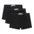 3-Pack Jongens Boxers Zwart Zachte Ademende Ondergoed
