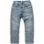 -1 Nordic Jeans Sky blue basic relaxed leg deep blue denim