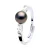 Ring Sieraden – Echte Gecultiveerde Tahiti Parels Rond 8-9 mm