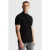 Cast Iron slim polo zwart