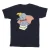 Disney Katoenen T-shirt voor meisjes Dumbo zittend op boeken (Marineblauw)