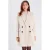 Cache Cache coat met wol beige