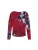 Desigual Shirt ‘Daisy’  donkerblauw / rood / bourgogne / wolwit