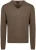 Steppin’ Out Trui Cotton Cashmere V-hals Taupe Melange