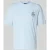 Hugo Blue Regular fit T-shirt van puur katoen model ‘NUCAVO’