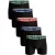 Björn Borg – 5 Pairs Heren Boxer Shorts | Katoenen Stretch Boxershort Ondergoed – Zwart Multi