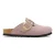 Dames nubuck leren sandalen met grote gesp Birkenstock Boston