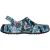 Skechers Archfitwave EVA-sandalen met bloemenprint en open teen voor dames (Zwart/Multikleurig)
