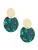 La Moda Me Oorbellen ‘Polly’  groen