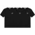 Malelions Small Signature T-Shirt 3-Pack | Black/Black/Black