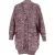 M MISSONI Oversized metallic gebreid vest in veelkleurige viscose