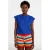 Cache Cache top met textuur blauw