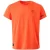 WATTS Unisex t-shirt 01 ronde hals organisch katoen effen koraal