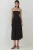 2-in-1 Midi Elastische Strapless Jurk/Rok