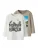 NAME IT Shirt ‘NMMVOTO’  blauw / lichtgrijs / kaki / zwart