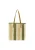 IZIA Shopper  kaki / olijfgroen / wolwit