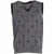Gucci Bee & Star sweatervest in grijze wol
