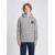 Petrol Industries hoodie met logo – grijs