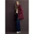 Lange blouson met capuchon