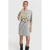 Alix the Label korte T-shirtjurk met print – grijs