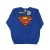 DC Comics Heren Superman Logo Sweatshirt (Koningsblauw)