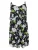YOEK Zomerjurk  duifblauw / pasteelgeel / groen / zwart