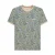 Lambretta Heren SS25 Paisley T-shirt (Hout/Ash/Kaki)