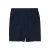 s.Oliver wide leg sweatshort donkerblauw met textuur