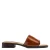 Unisa Handy_26 leren slippers cognac