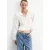 Mango blouse met borduursels – ecru